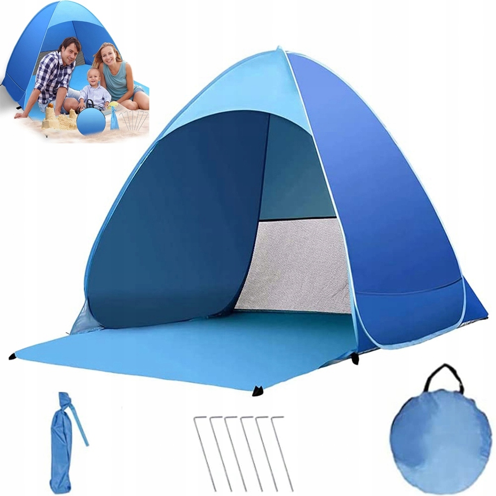 Plażowy Namiot Wentylowany UV50+ 160X150X110CM Składany