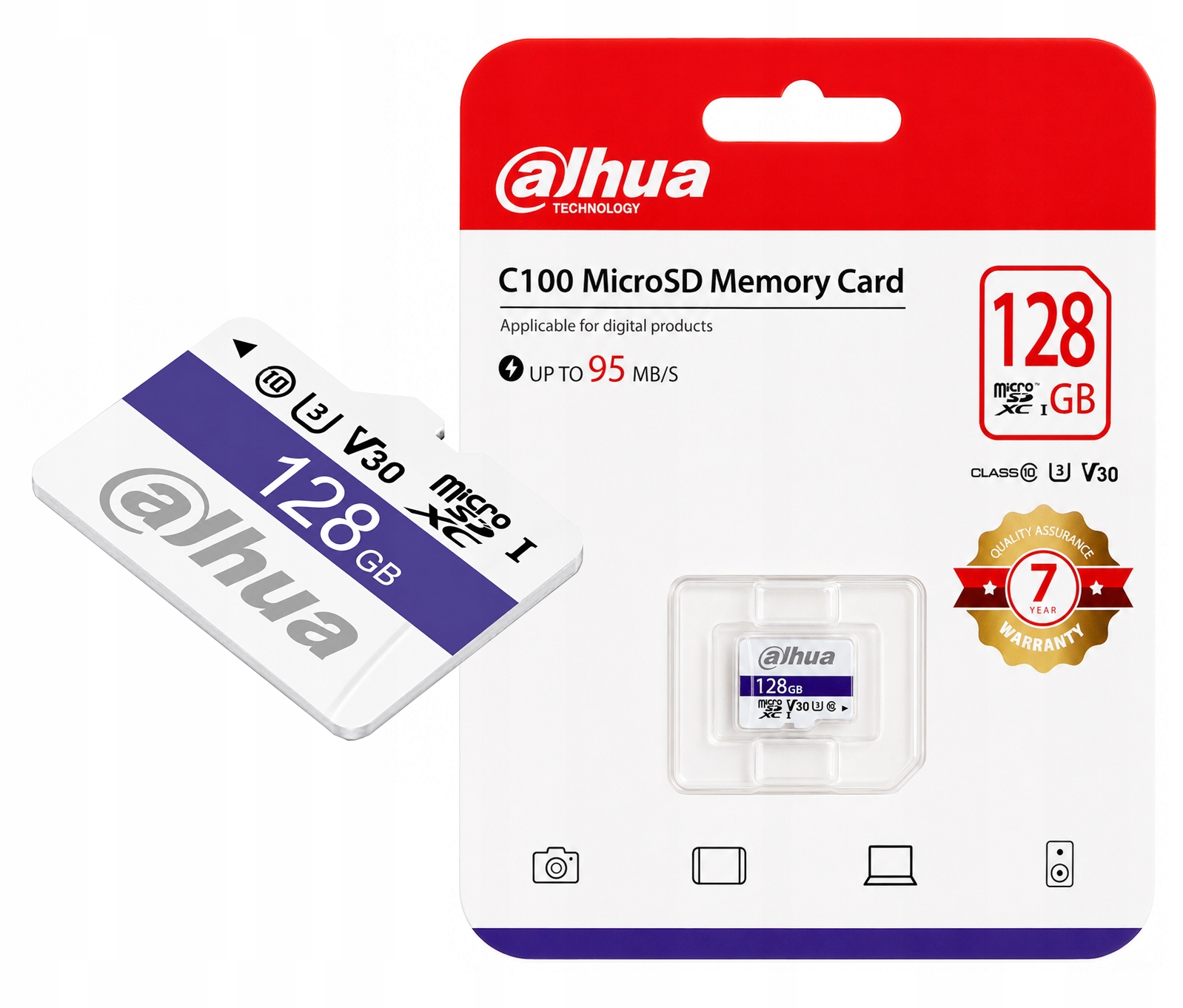 Paměťová Karta Micro Sd TF-C100/128GB 128 Gb Dahua