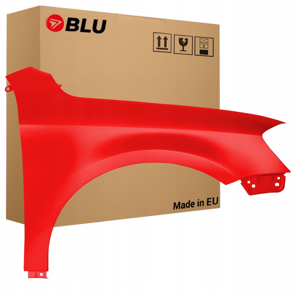 Blu Blatník Vw Passat B7 LY3D pravý 10-14 červený přední pozink