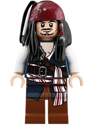 Lego Piráti z Karibiku Kapitán Jack Sparrow poc035