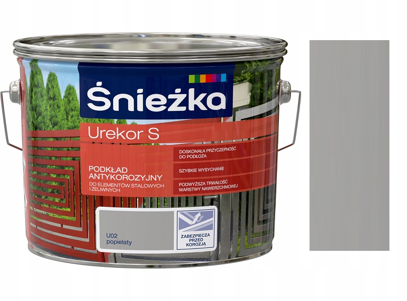 

Śnieżka Urekor S Antykorozyjny Popielaty 2,5L