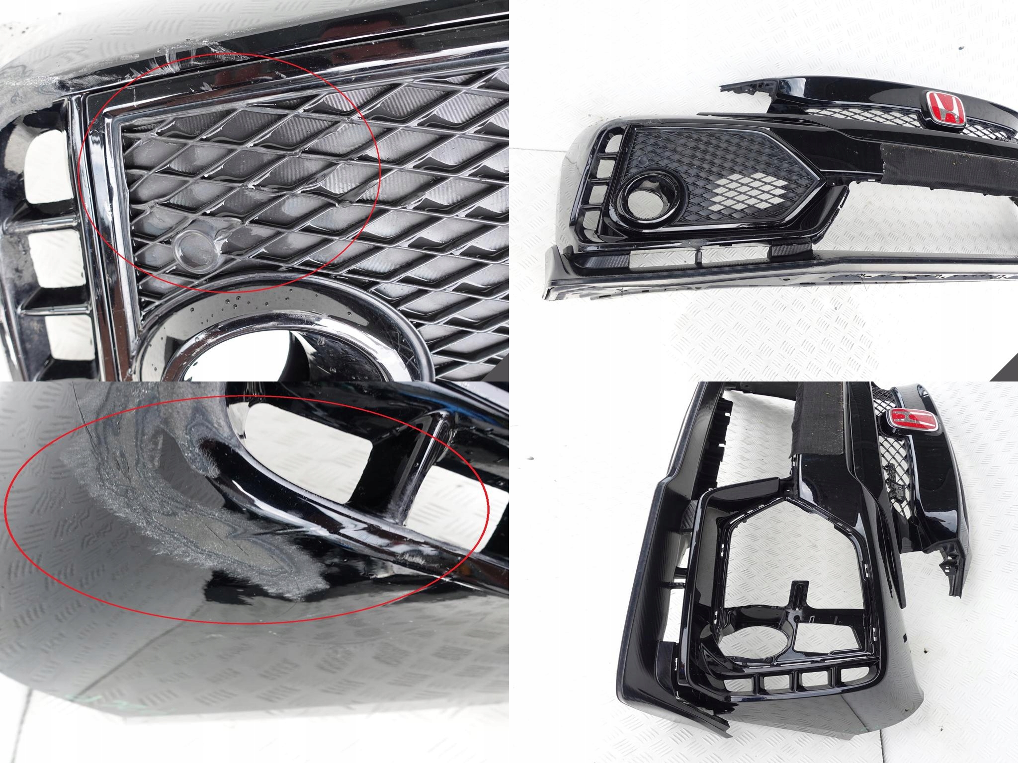 HONDA CIVIC X 10 TYPE R 17- bumper+grill *washer*