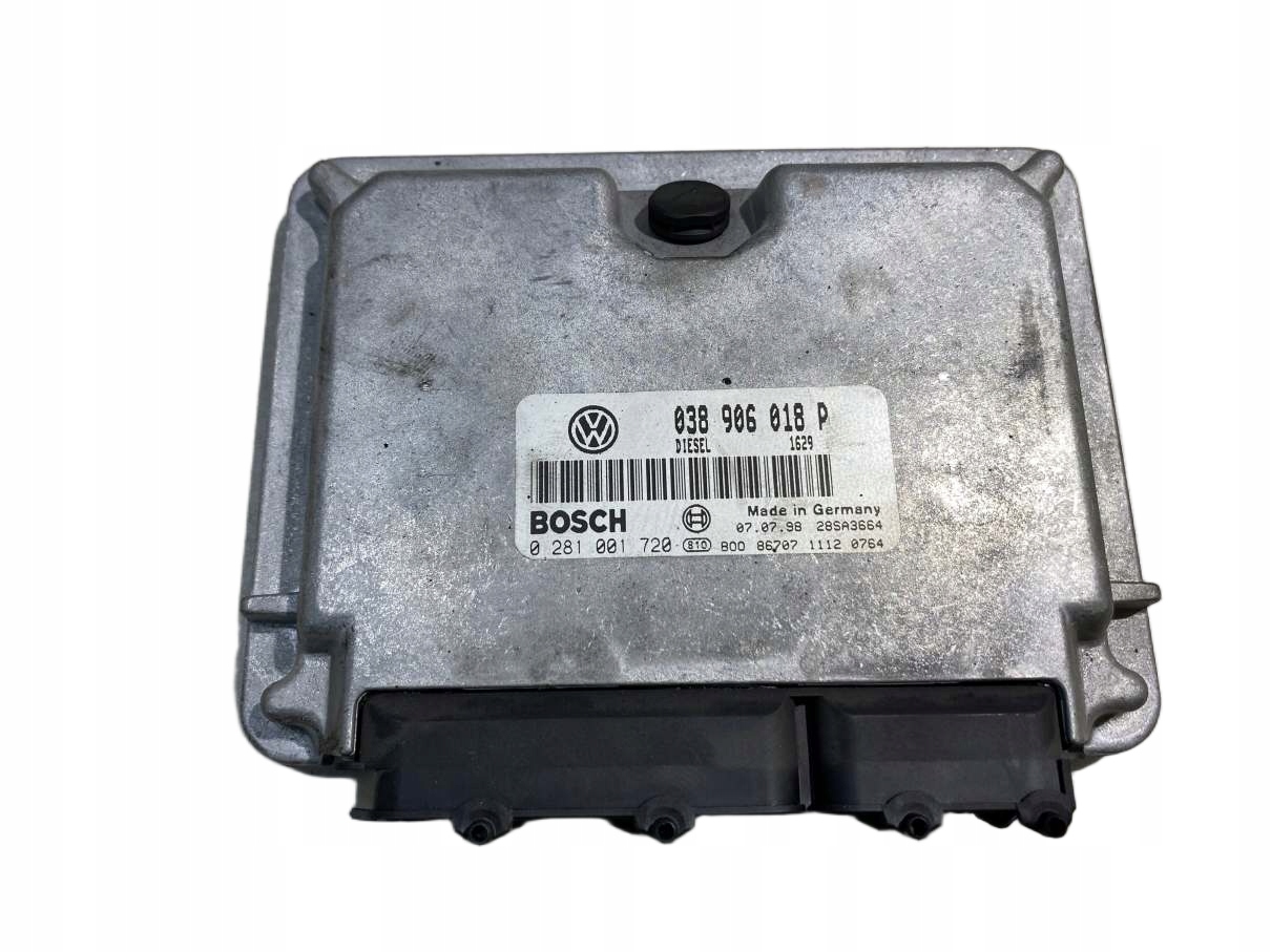 control unit of the engine PASSAT B5 1.9 TDI 038906018P 0281001720