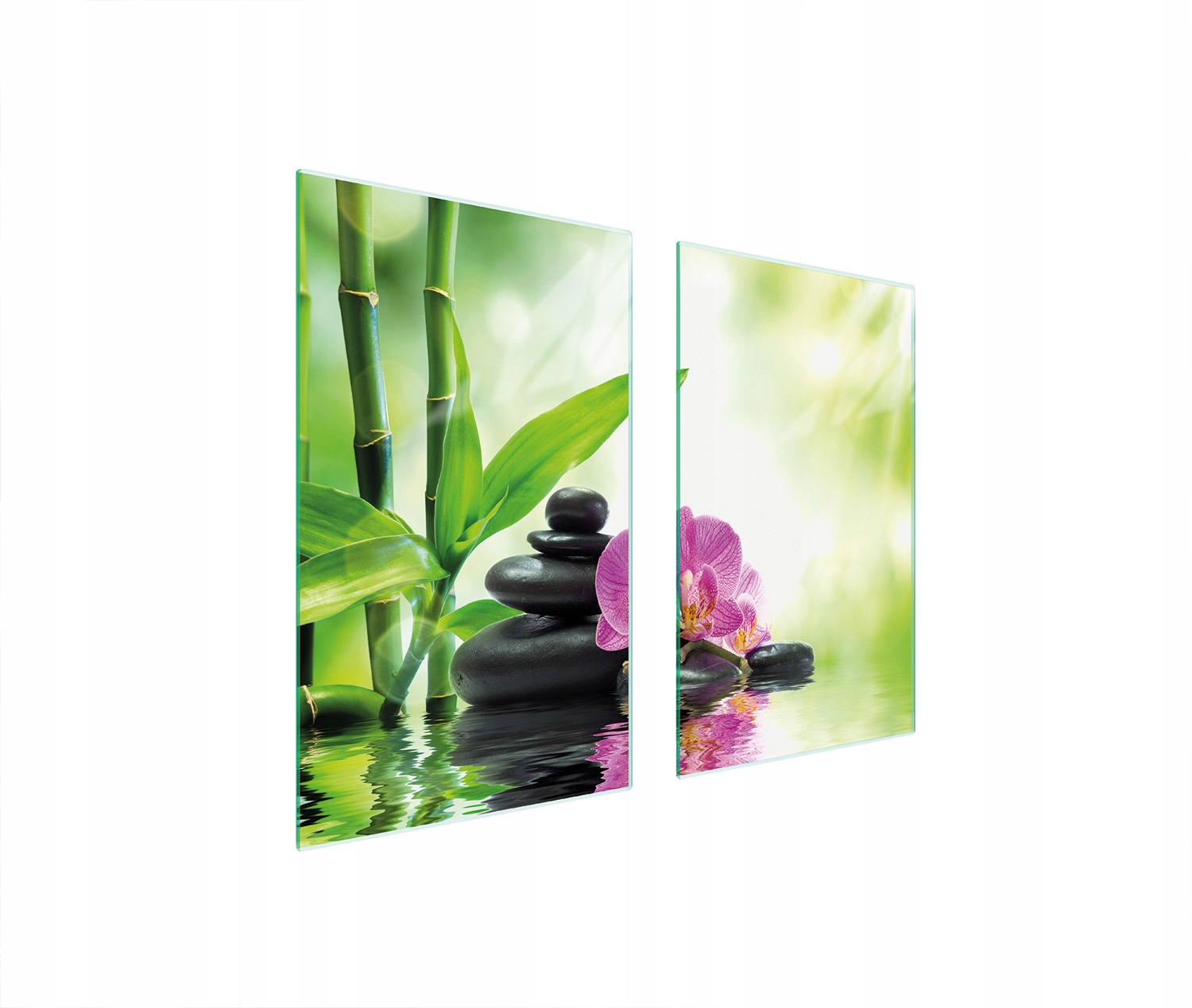 Skleněná Ochranná Deska Na Sporák 75x52 Orchidej Tvrzené Sklo