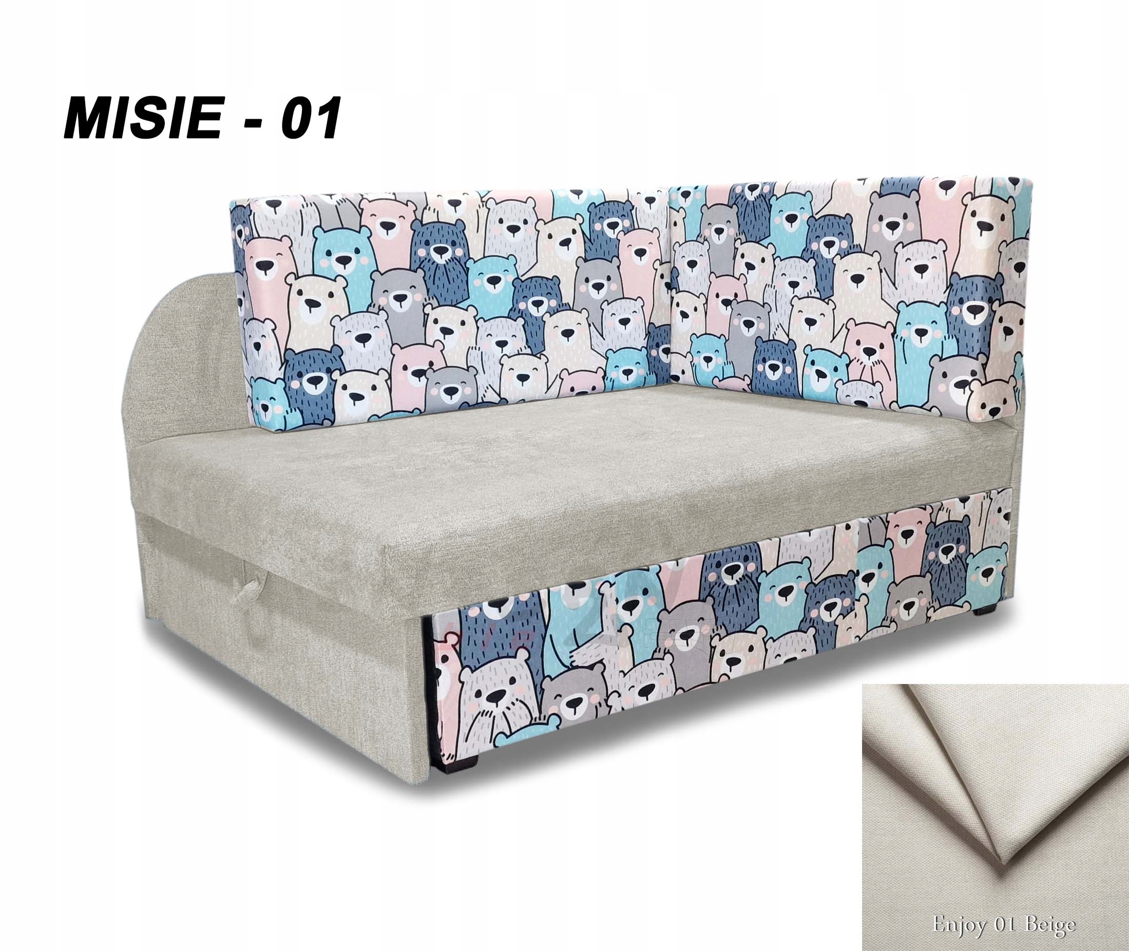 Fantazyjne łóżko dla malucha z bajkowym designem, rozkładane, materac