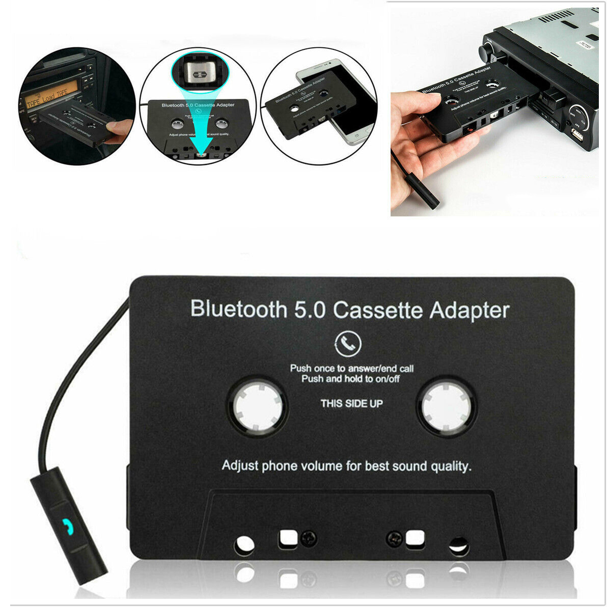 Převodník CASSETTE ADAPTER Bluetooth Kazeta Magnet za 409 Kč - Allegro