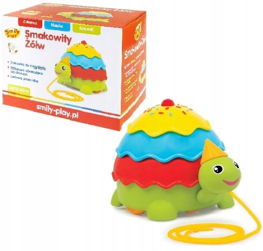 

Smily Play Smakowity żółw żółwik piramidka