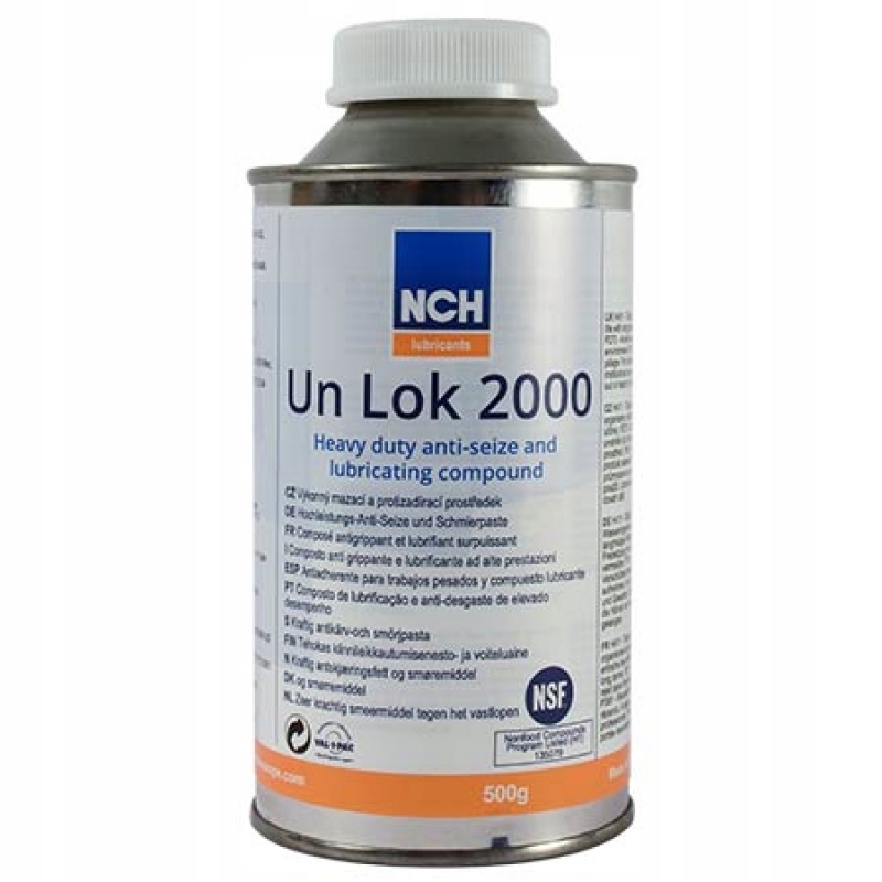 

Unlok 2000 Nch smar spożywczy antyzatarciowy 500g