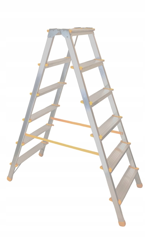 Alve Schodíky obojstranné hliníkové 1926 Hobby 2x6 stupňov 126 cm
