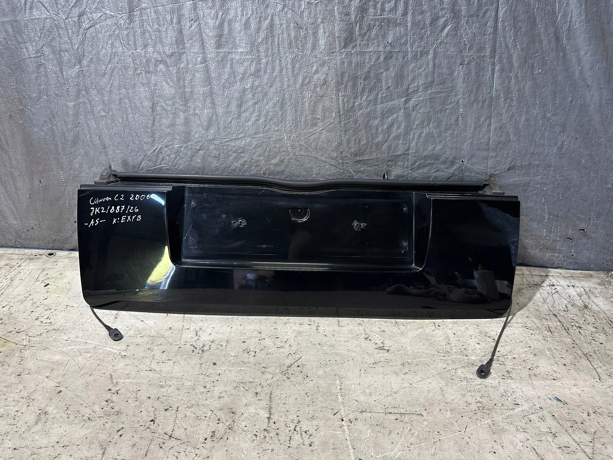 trunk door boot rear part rear lower CITROEN C2 2006R K: EXYB