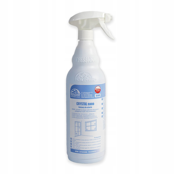

Płyn do szyb Dolphin D360 ze spryskiwaczem 750ml