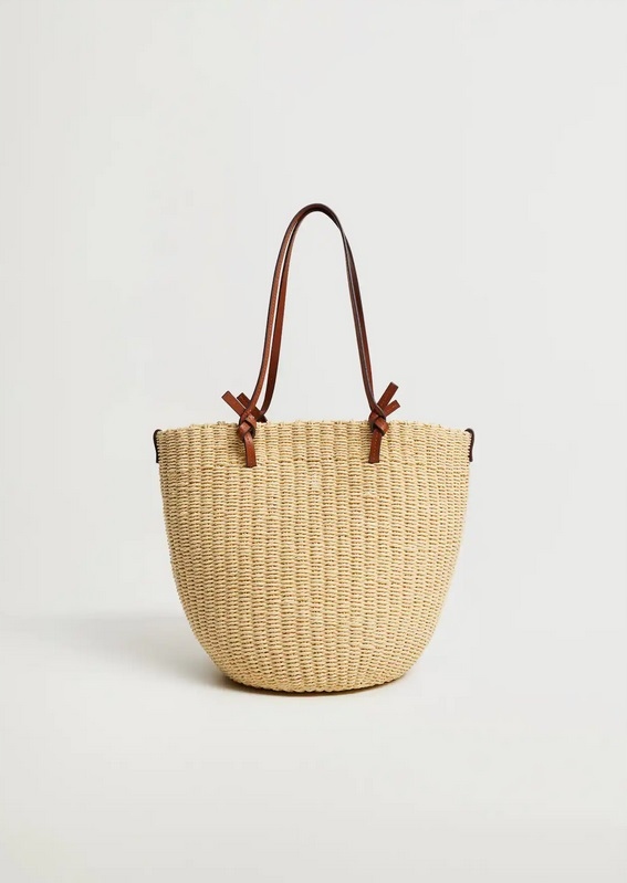 

Mango Torebka kosz koszyk z rafii torba super hit