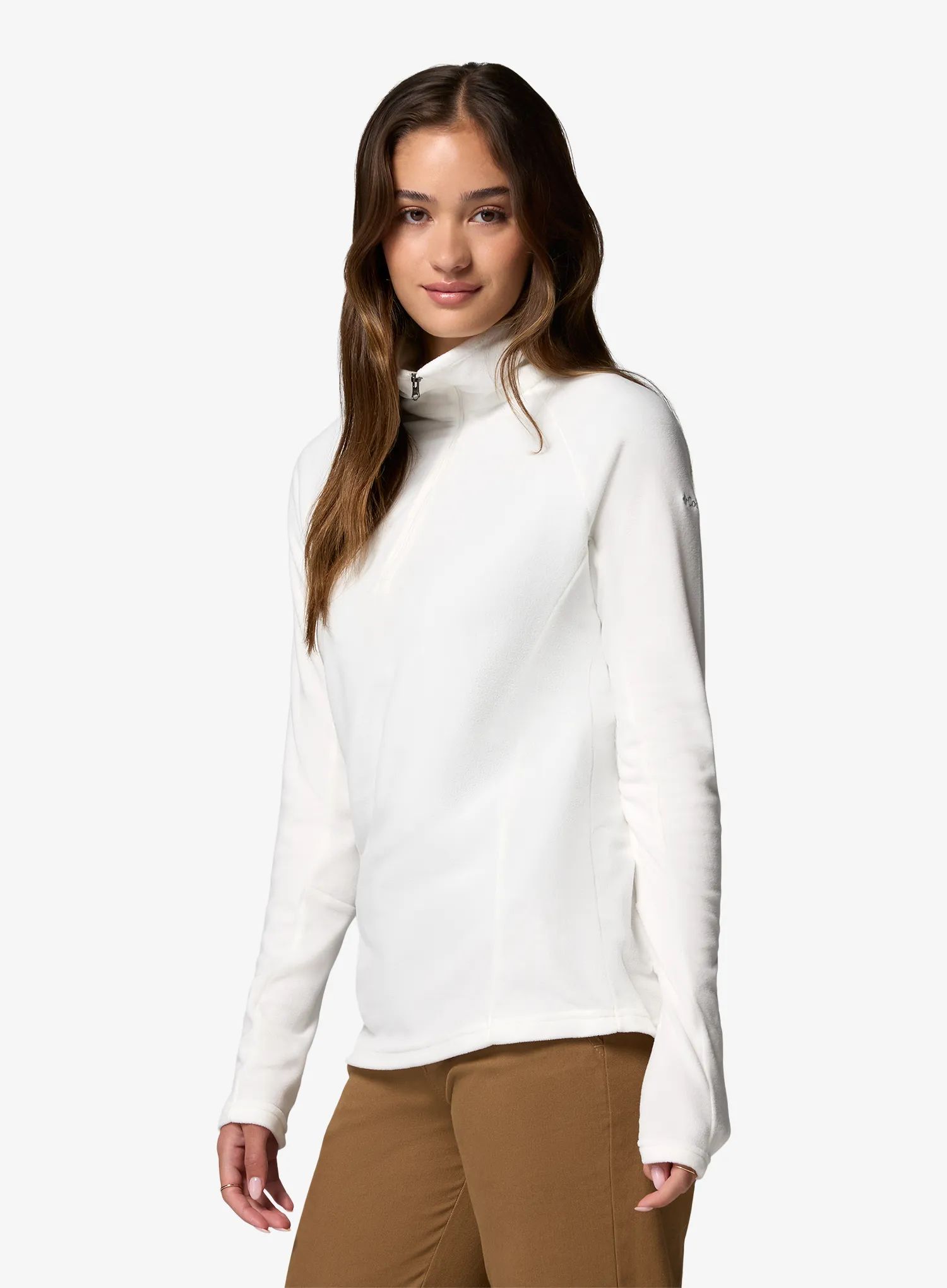 Mikina fleecová Columbia Glacial IV 1/2 Zip sea salt S