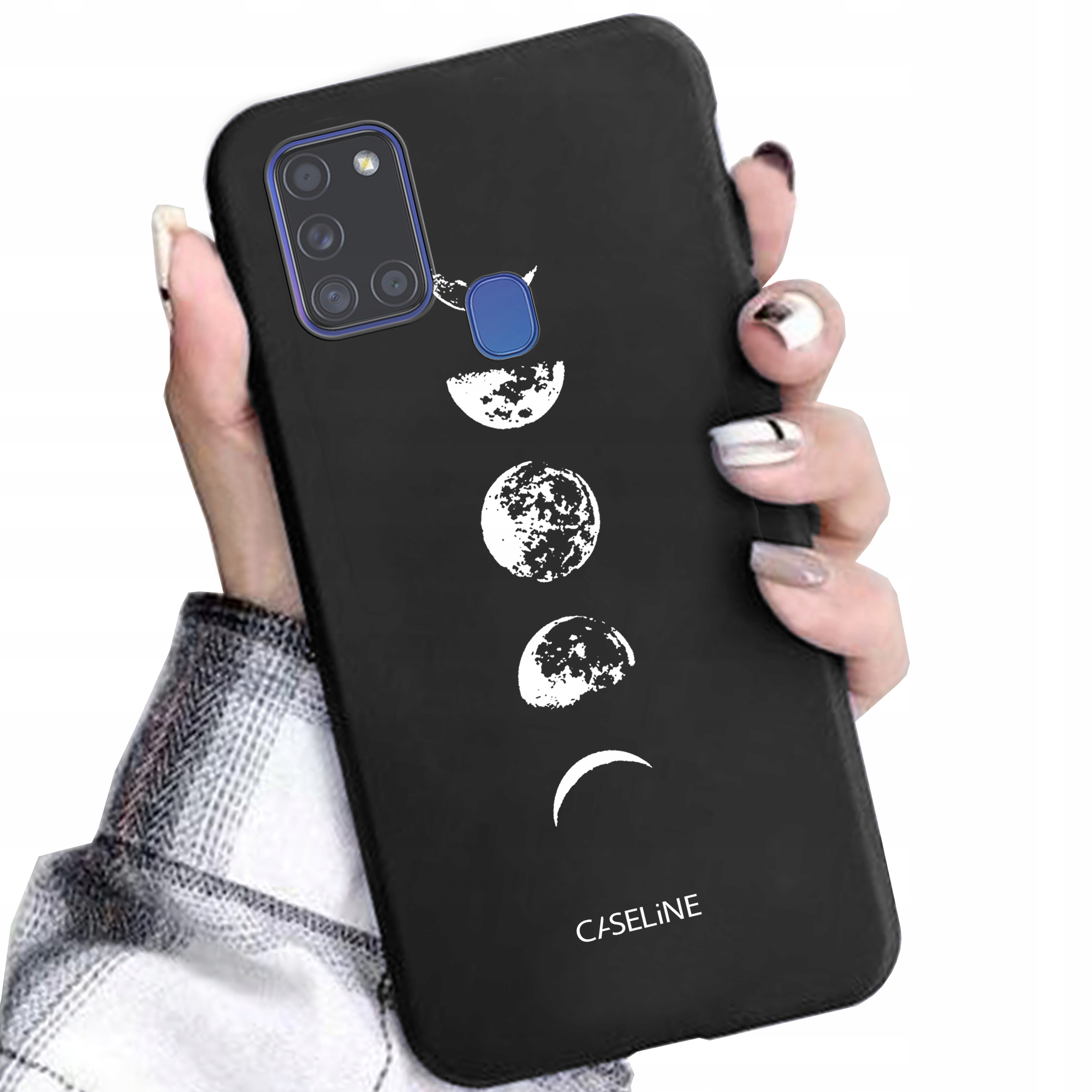 

etui matowe do Samsung A21s guma case Szkło