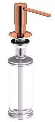 Dozownik do płynu do mycia naczyń MIEDZIANY - Premium Marka Chde