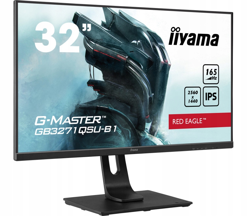 Monitor iiyama GB3271QSU-B1 Qhd, 1ms, Ips, 165Hz, Hdmi, Dp, 400cd, FreeSync