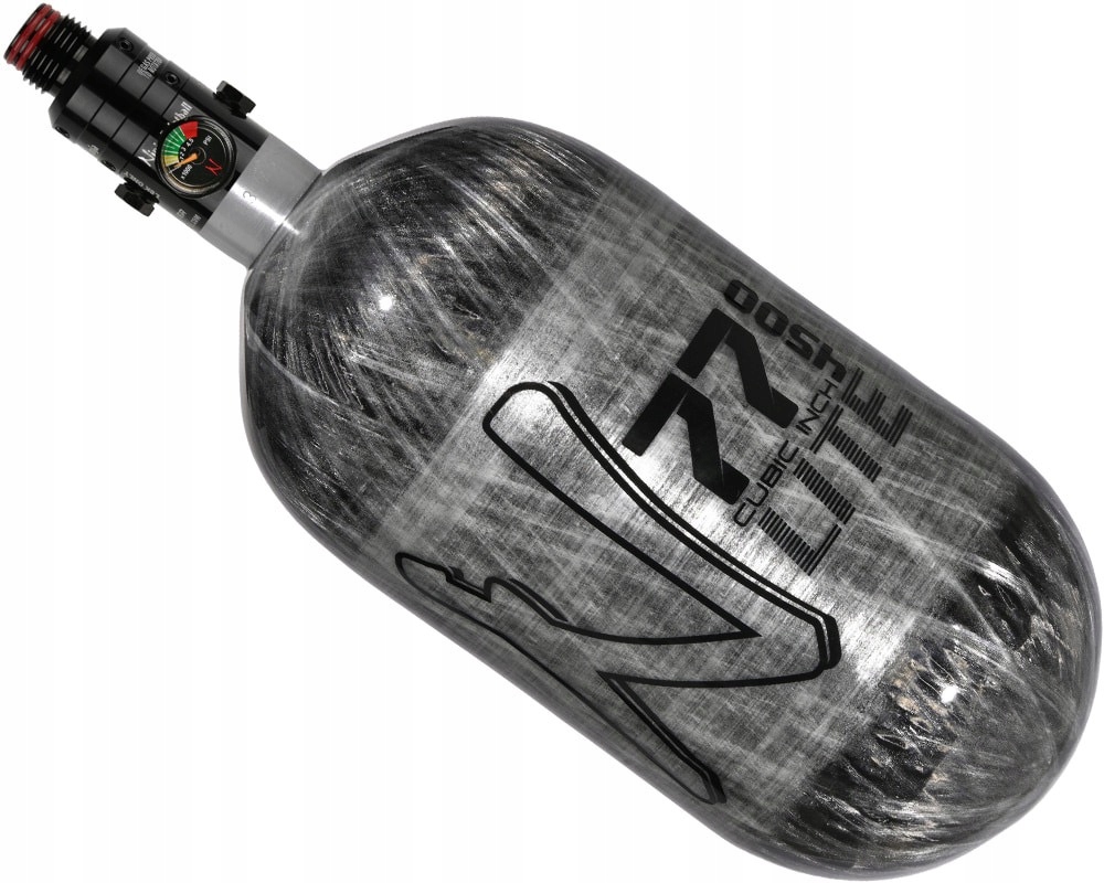 Lahev Hp 77/300 bar Ninja Paintball Usa s regulátorem Pro V3 ASG/Paintball