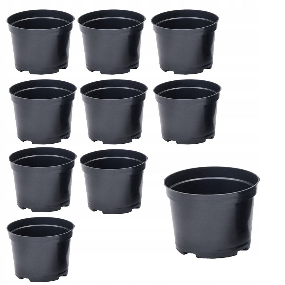 

Doniczka produkcyjna czarna 12 cm 0,7l 10 sztuk
