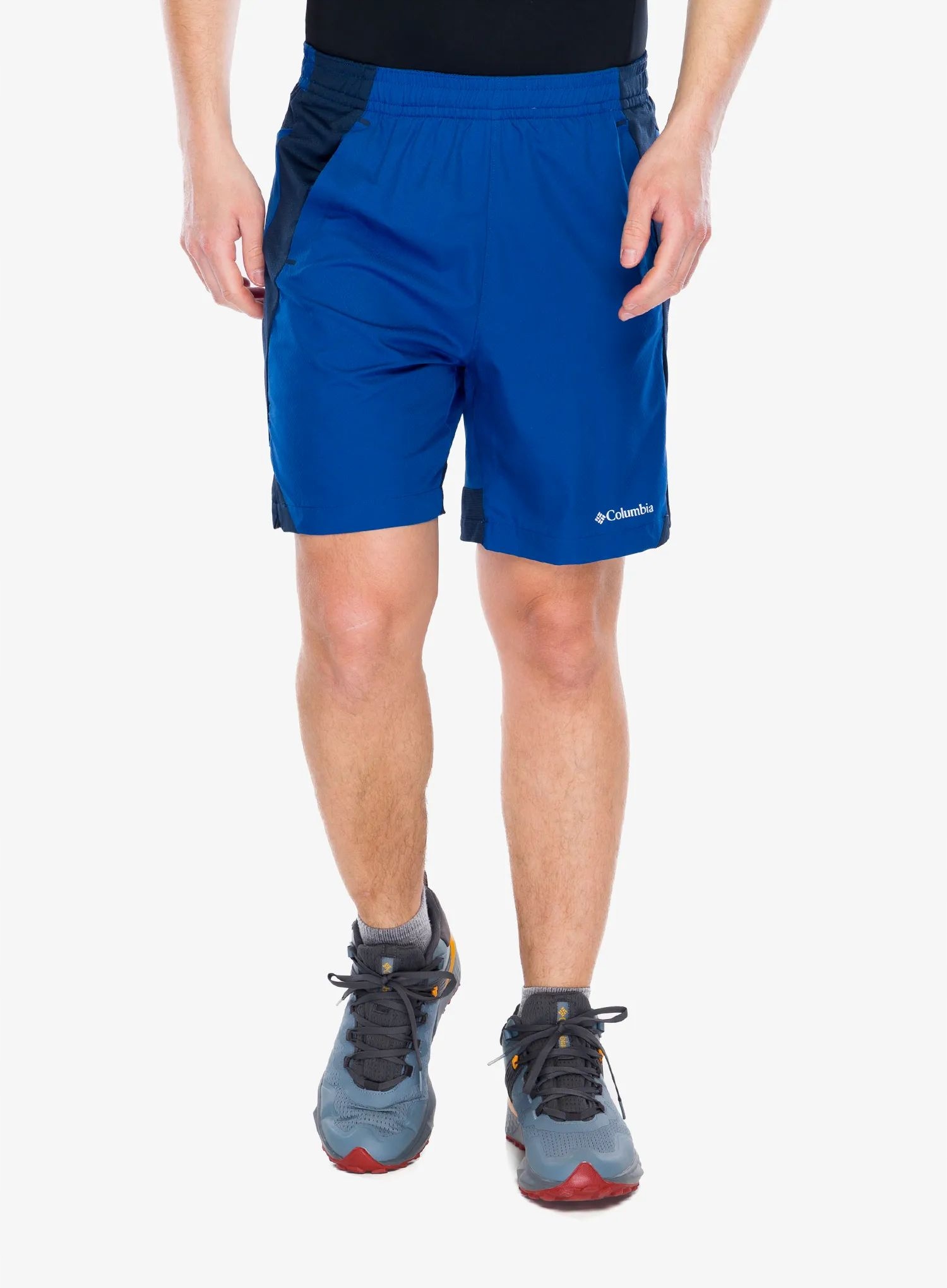 Kraťasy kraťasy Columbia Three Pitch Short mtn blue/coll navy S