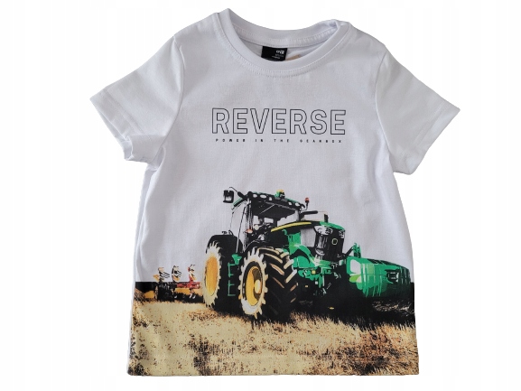 

Bluzka Krótki T-shirt Koszulka r 116 Traktor Gt