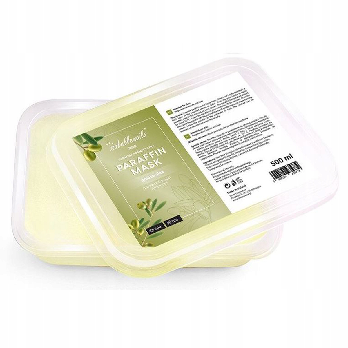 

Parafina kosmetyczna Oliwkowa 500ml