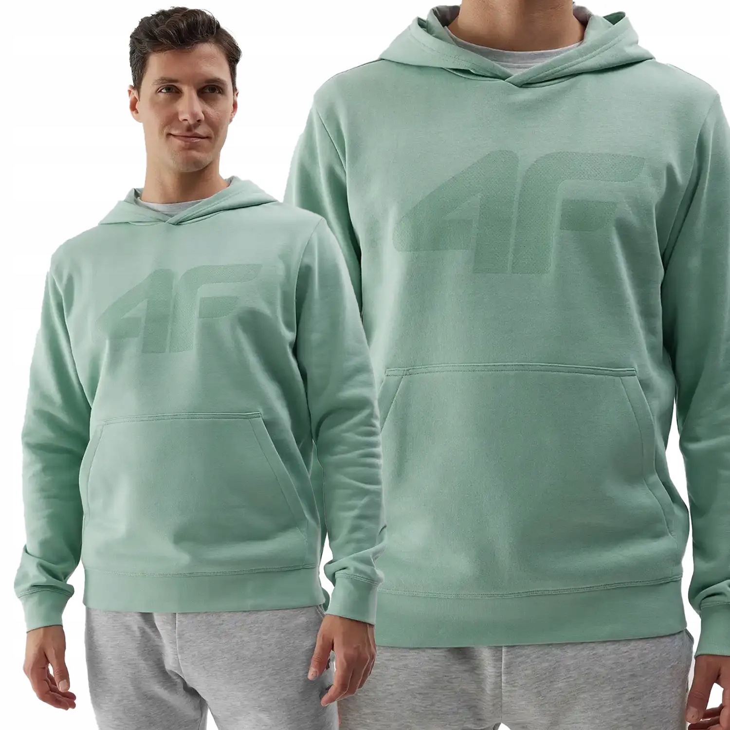 BLUZA MĘSKA 4F DRESOWA Z KAPTUREM BAWEŁNIANA SPORTOWA SS240950 Rozmiar XXL