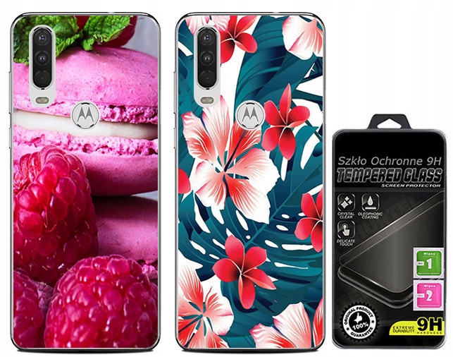 

2x Etui Cienka Guma Foto do Motorola One Action