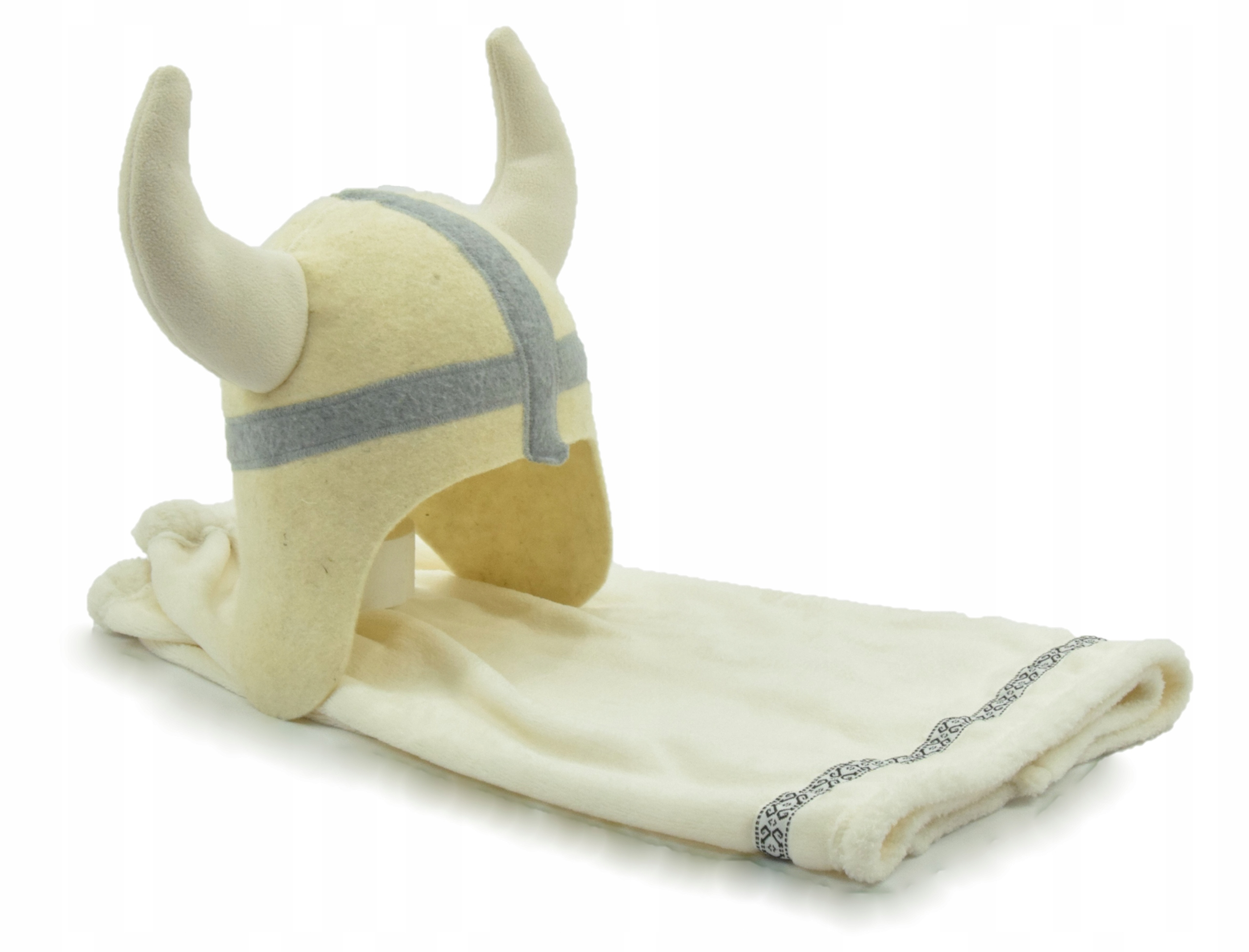 Čepice Klobouk do sauny vlněný Viking Pánský set 2ks vel XL