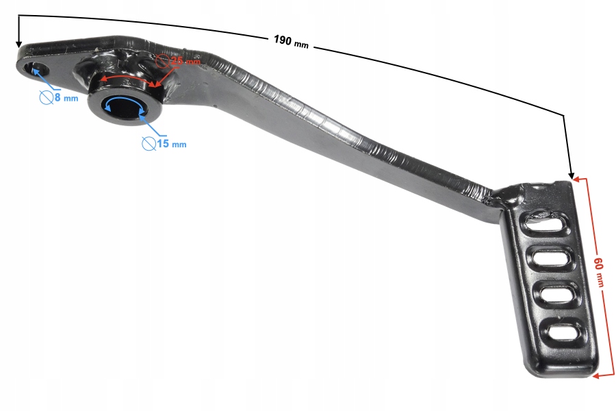 Ножной тормозной рычаг Stratos 125