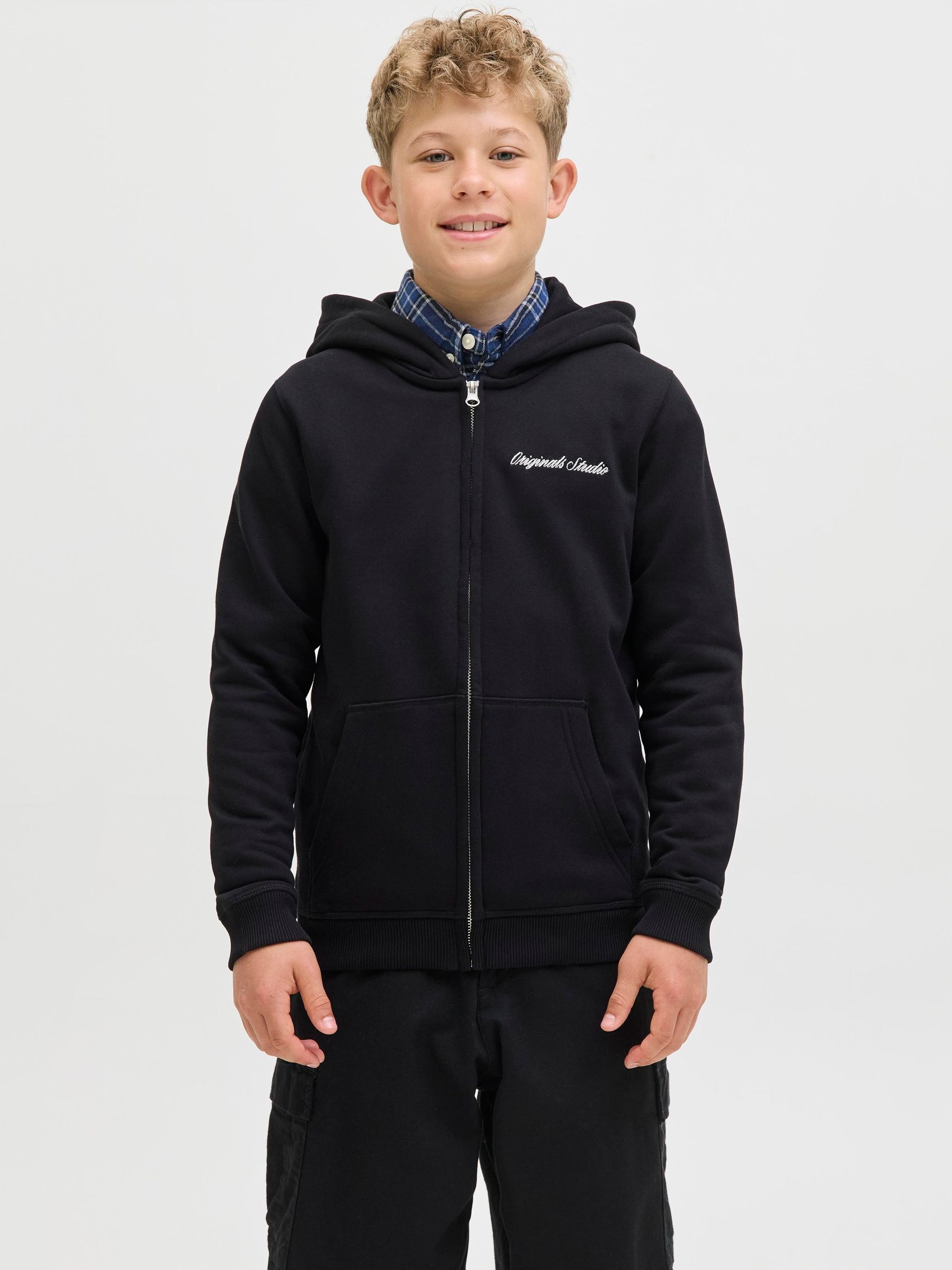 Jack & Jones Junior Bluza z Kapturem Chłopięca