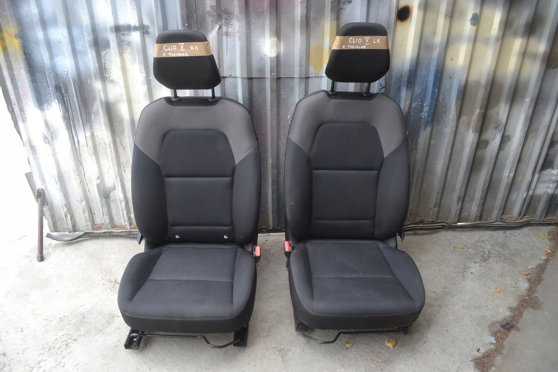 seat front right RENAULT CLIO V EUROPA
