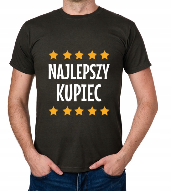 

koszulka Najlepszy Kupiec prezent