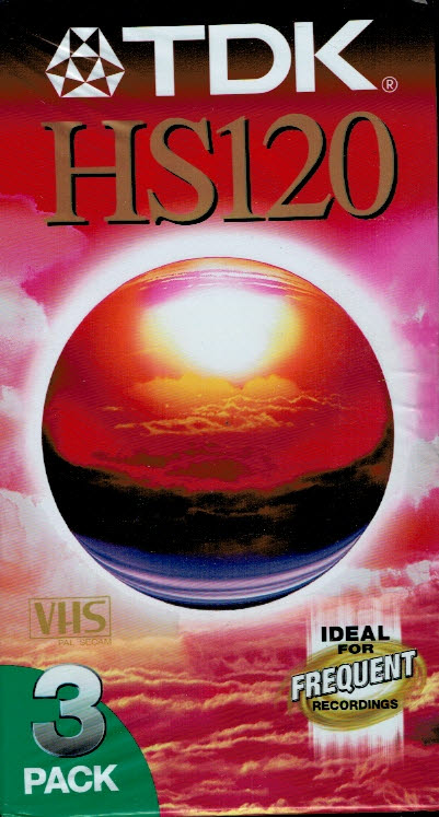 Tdk Vhs kazety Tdk HS120