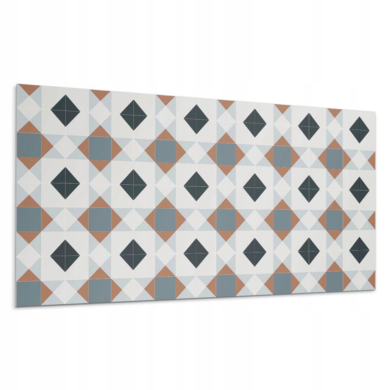 Samolepicí vinylový panel S Potiskem Geometrický vzor dlaždic 100 x 50 cm