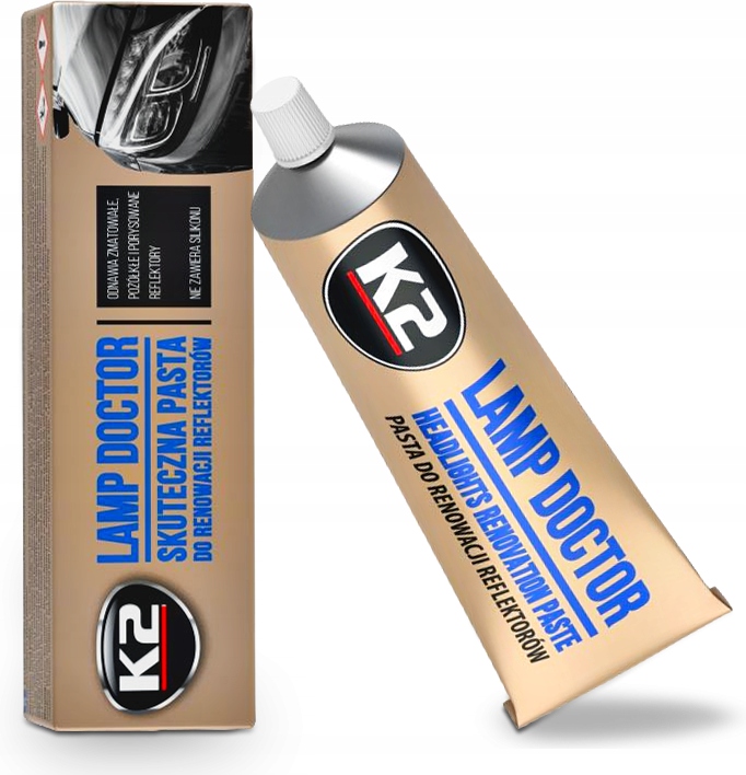 K2 LAMP DOCTOR PASTA DO REGENERACJI RENOWACJI POLEROWANIA REFLEKTORÓW LAMP Producent K2