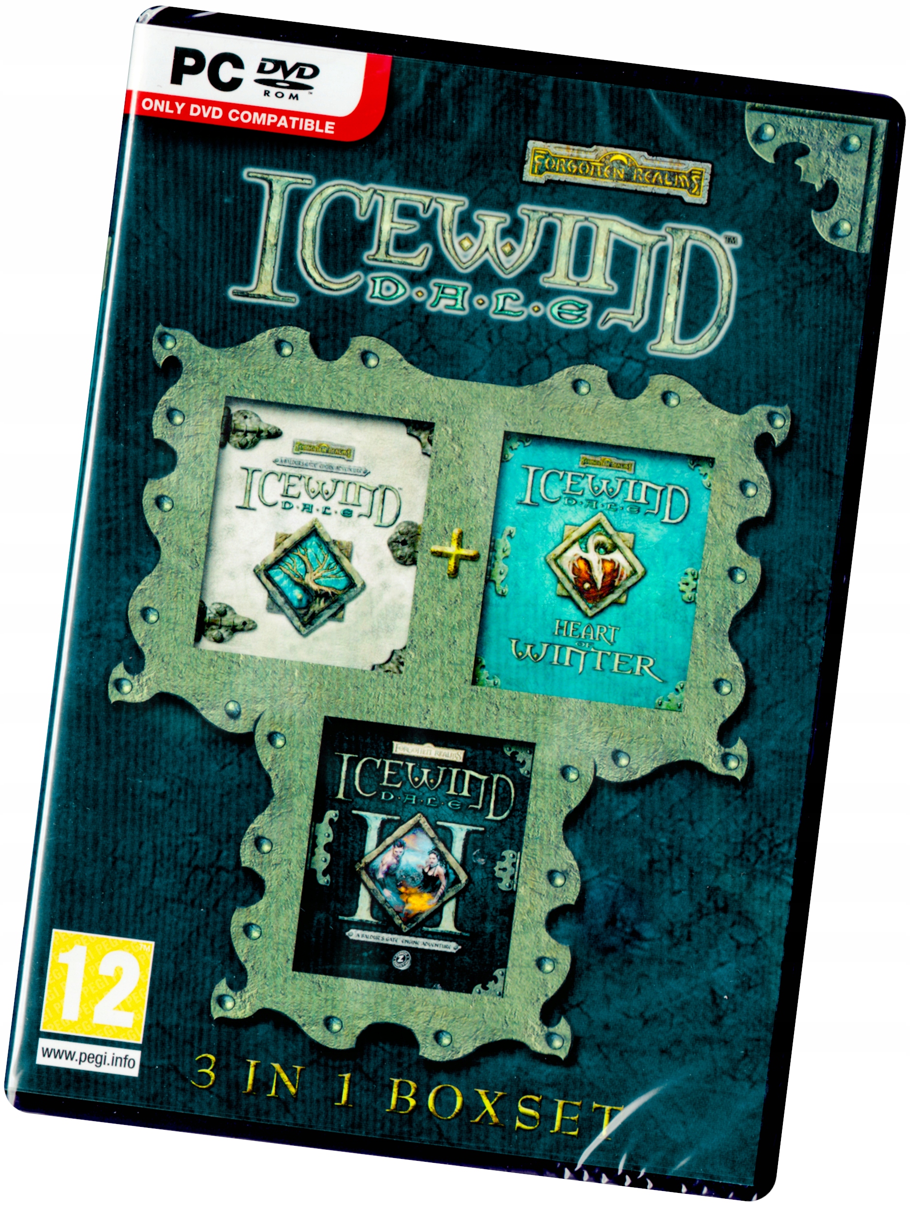 Icewind Dale Pc Kolekcja 3W1 Boxset 3 Gry Nowa