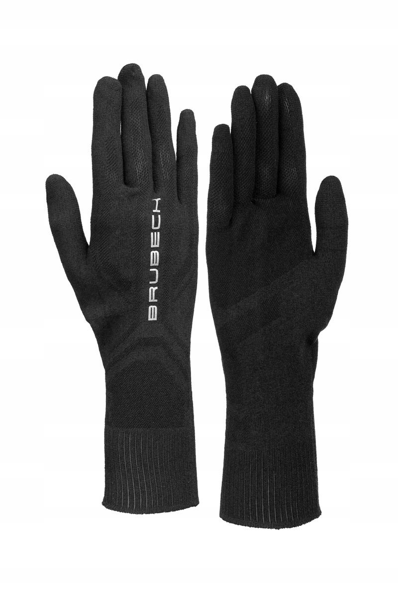 Brubeck Merino rukavice GE10020 černá S/m