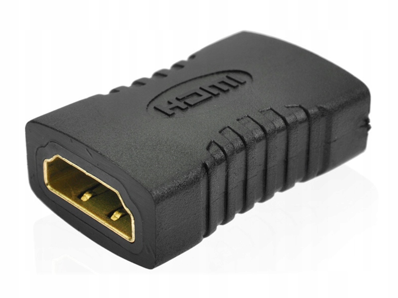 ADAPTER ŁĄCZNIK PRZEDŁUŻACZ PRZELOTKA HDMI 2x GNIAZDO ŻEŃSKIE FEMALE
