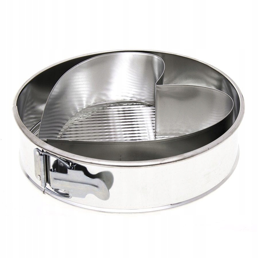 Blacha pieczenia forma ciasta tortownica serce DUŻA 26 CM torcik serduszko