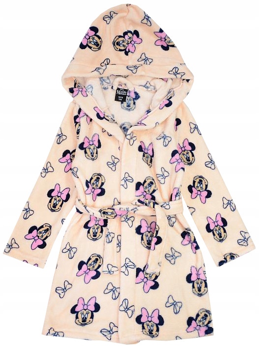 

Myszka Minnie Szlafrok Ciepły Miękki 98/104 R047C
