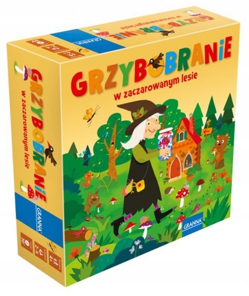 

Grzybobranie W Zaczarowanym Lesie Gra Planszowa