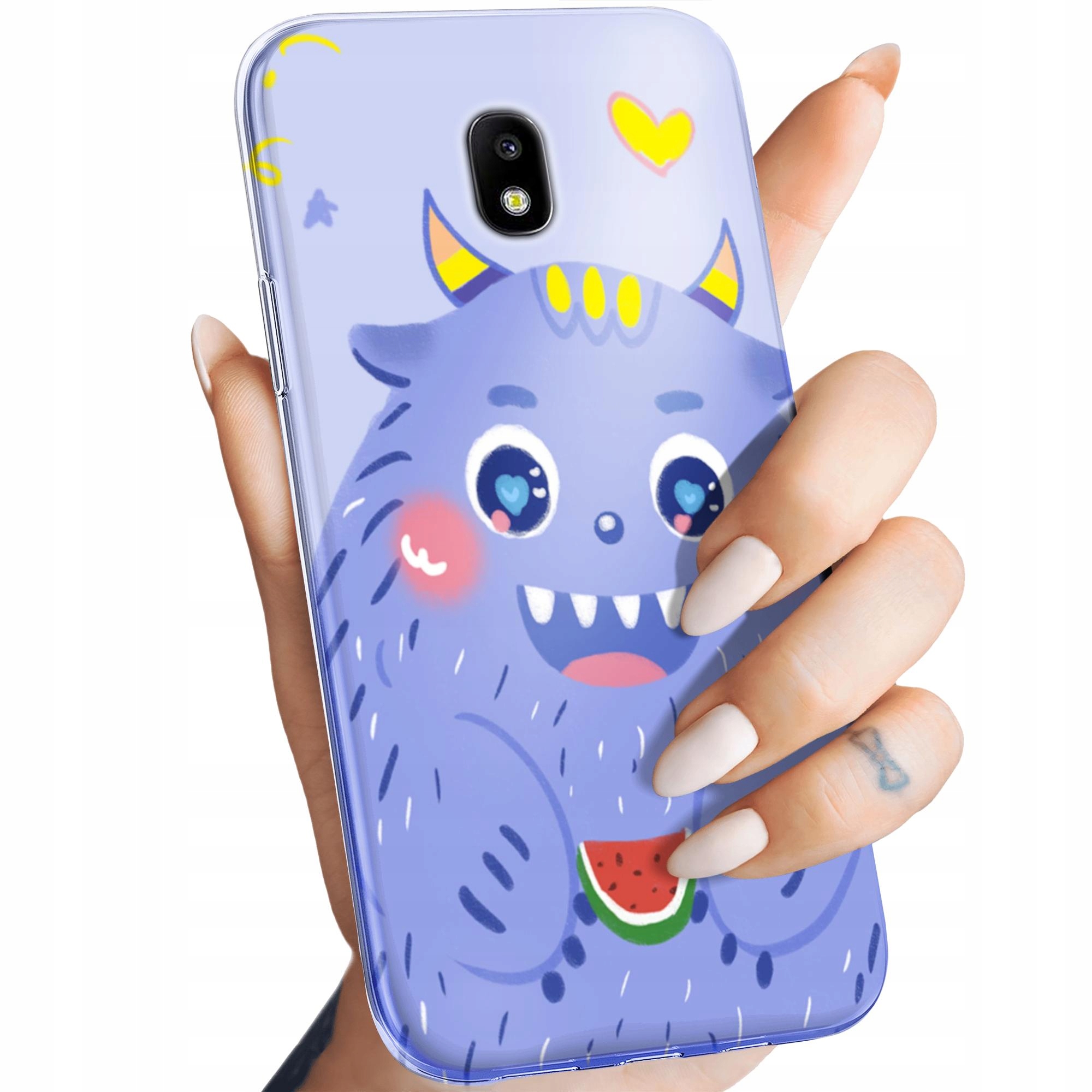 Etui Do Samsung Galaxy J3 2017 Potwory Potwór Monster Obudowa Case
