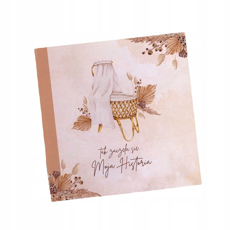 

Księga album Chrzest/narodziny/Baby Shower Kołyska