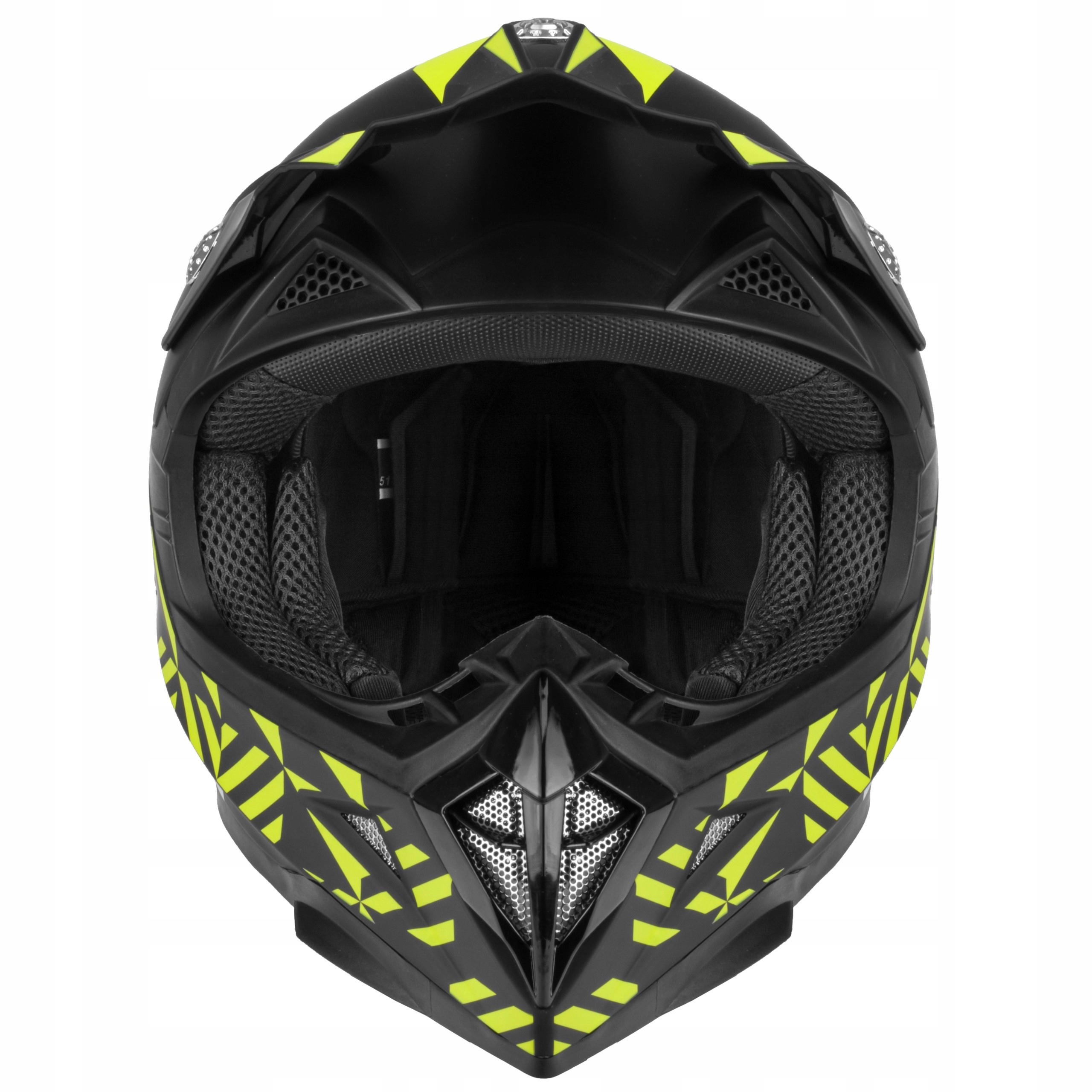 JUNIOR DZIECKA KASK MOTOCYKLOWY HORN CROSS + GOGLE Producent Horn
