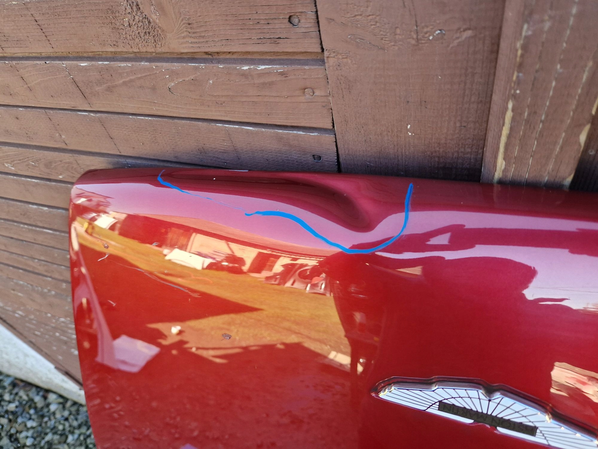 engine housing cover bonnet ASTON MARTIN DB9 2004R->2012R