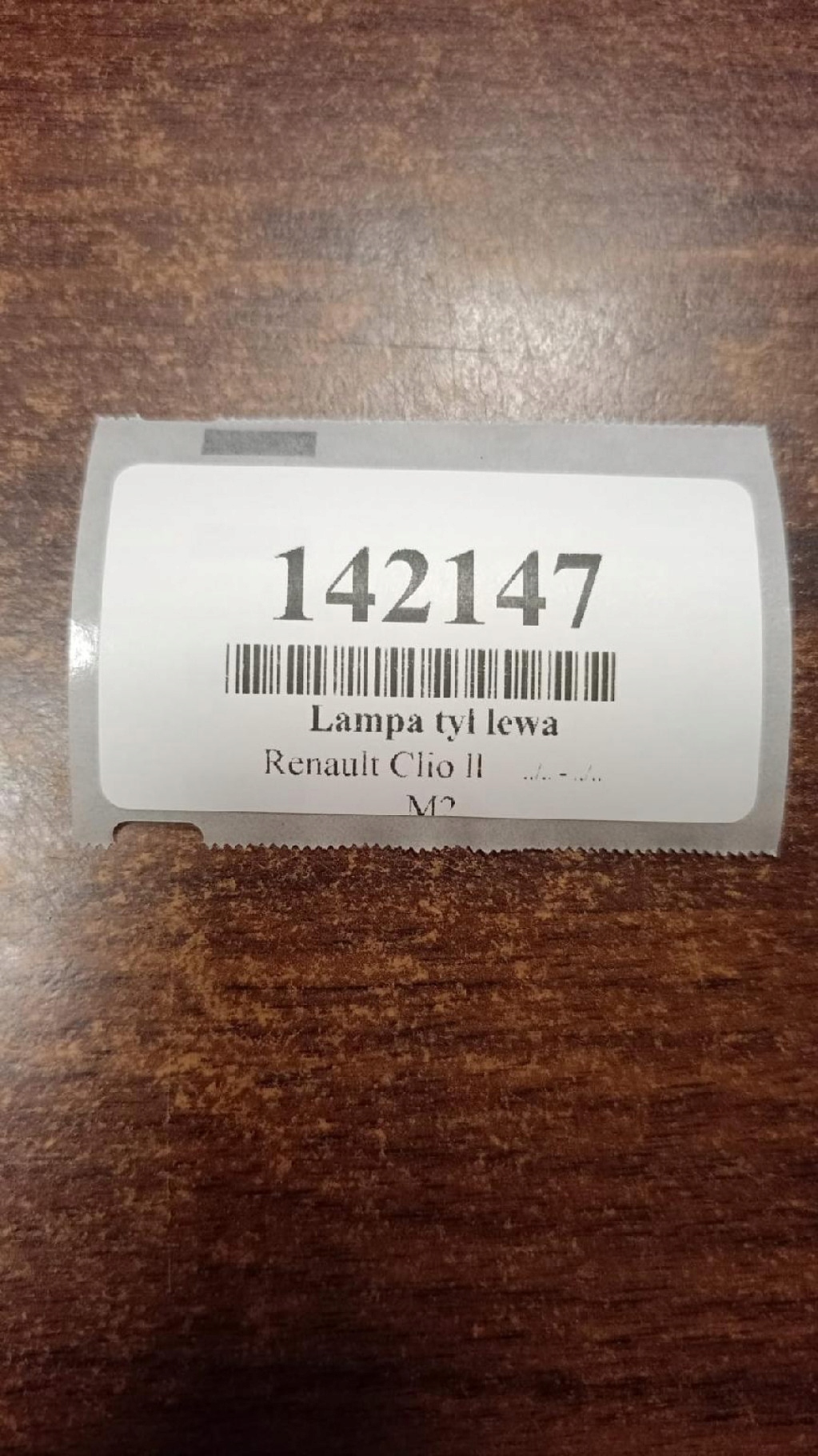 RENAULT CLIO II LIFT Licht links heck 8200071413