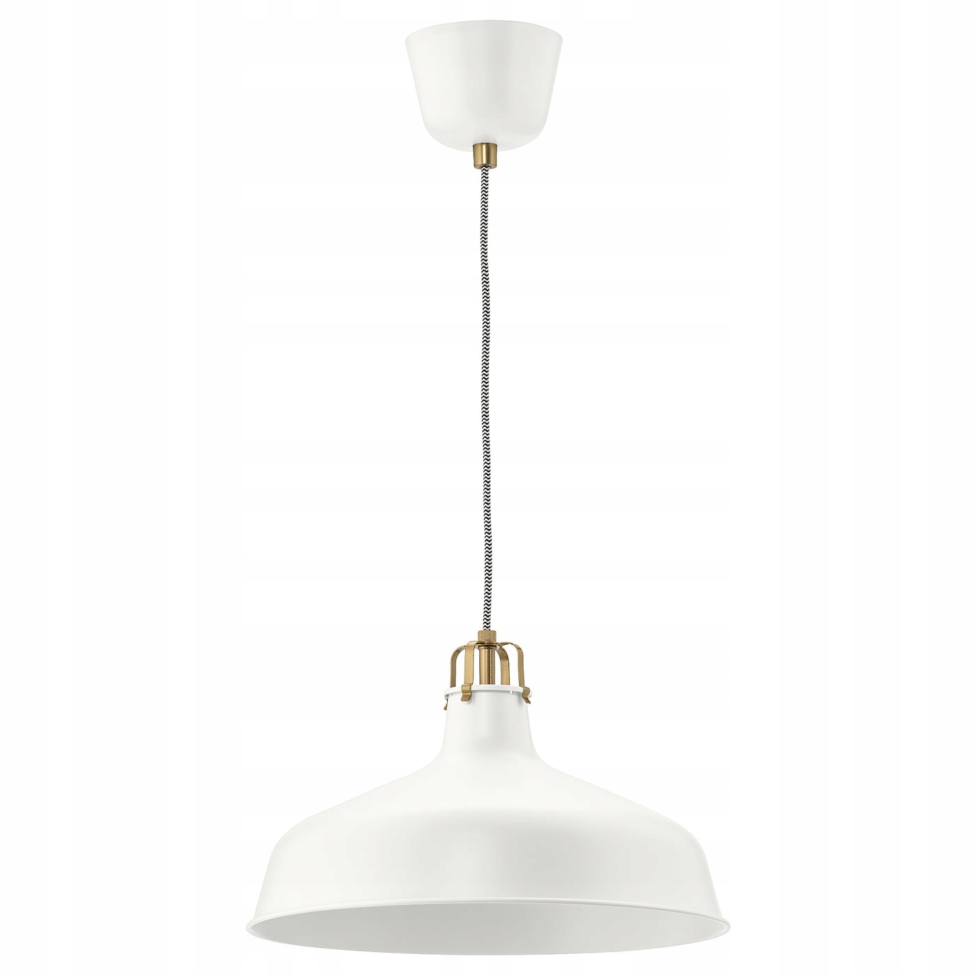 Závěsná lampa Ranarp krémová 38 cm, stylový design E27