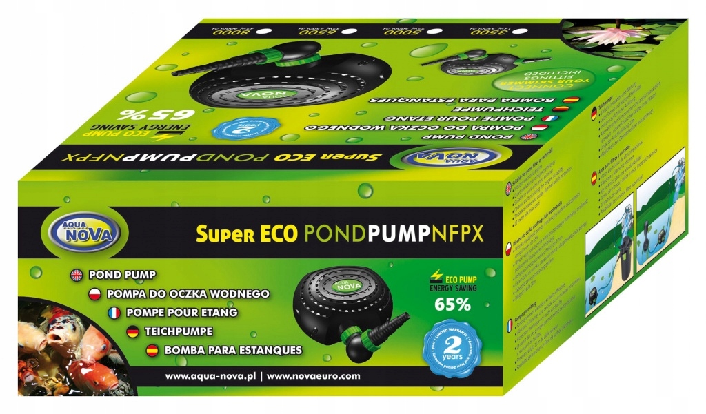 

Pompa Aqua-Nova NFPX-3500+Gratisy