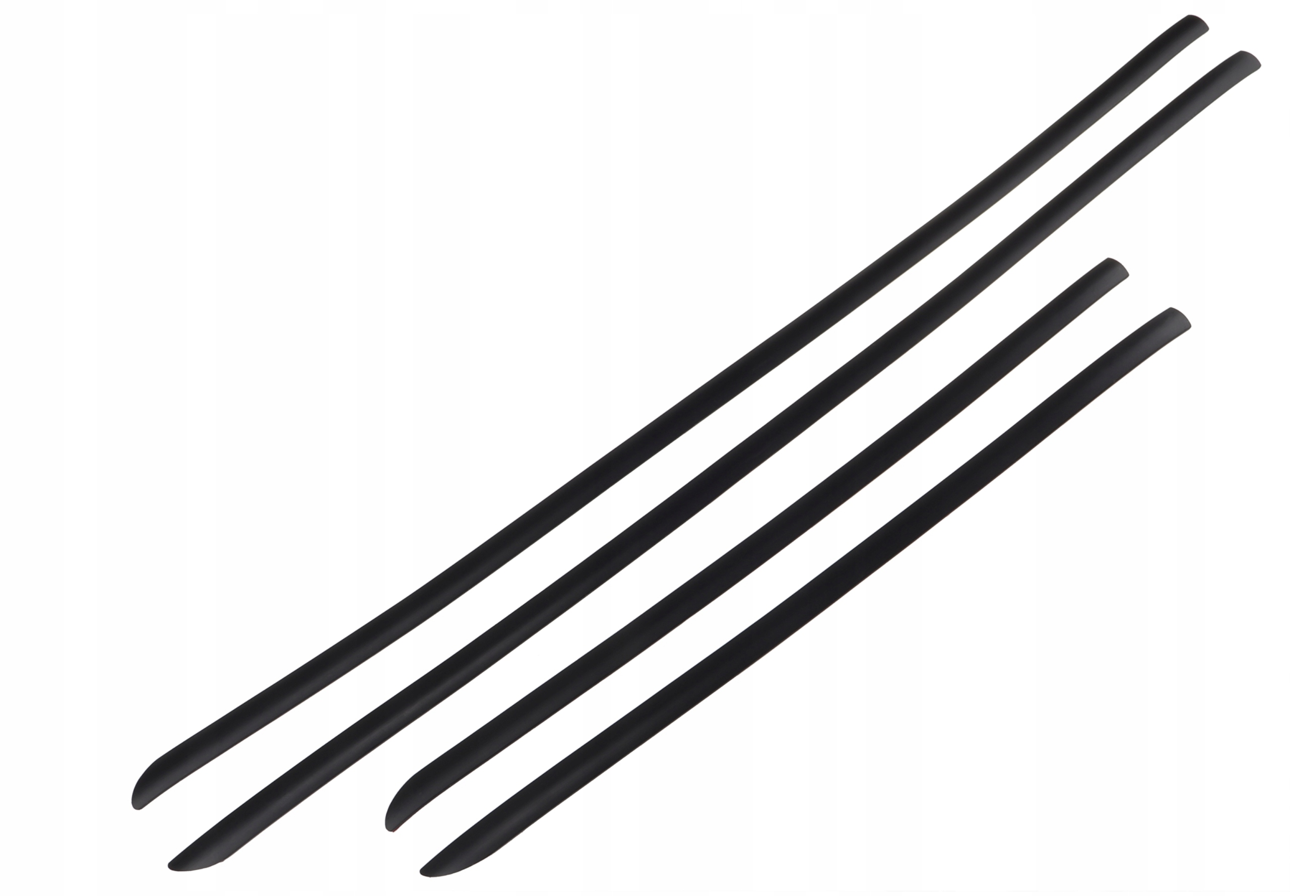 

Toyota Yaris II 2005-11 Listwy Czarne Boczne Drzwi