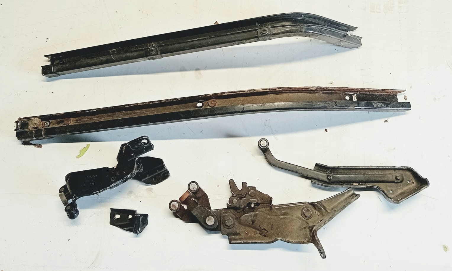 KOMPLET SZYN BOCZNYCH DRZWI FIAT DOBLO II